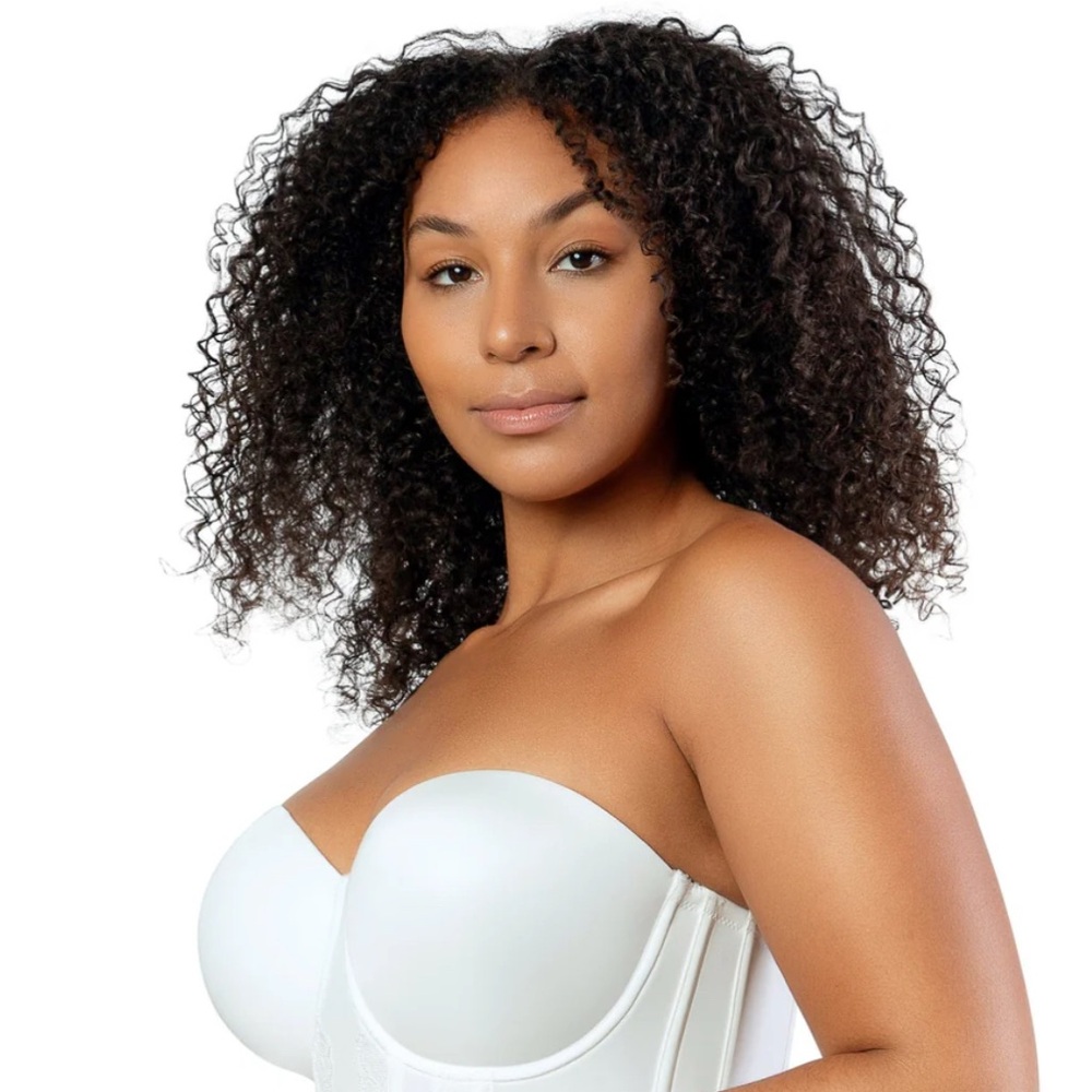 Parfait Elissa Bustier Strapless Bra in Pearl White Size 40GG New with Tags!